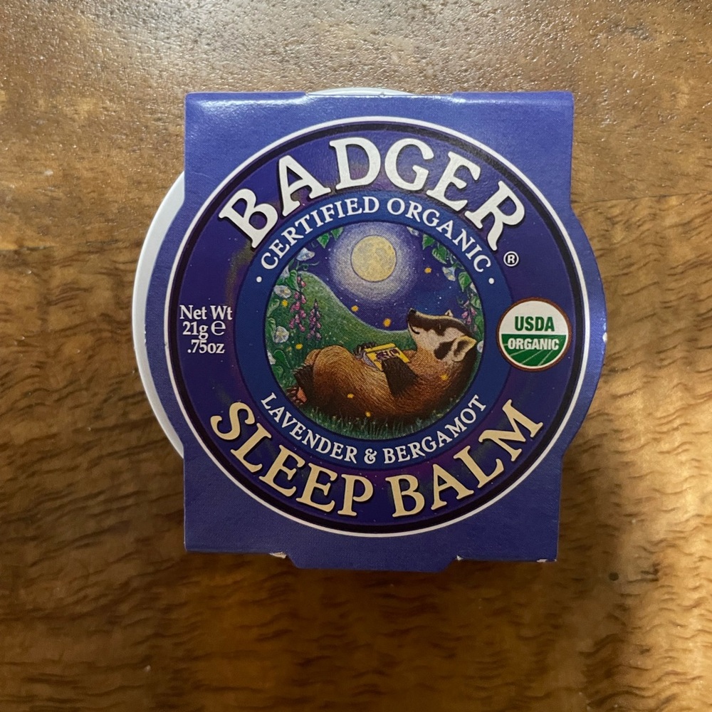 Badger asleep Balm Organic